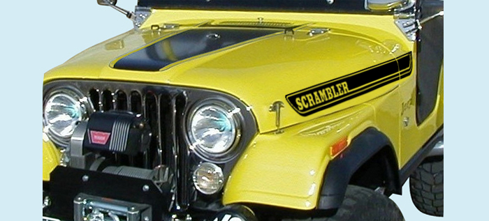 1970-2012 Jeep Scrambler