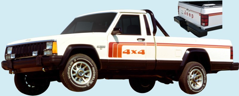 1986 Jeep Comanche MJ Sport Truck