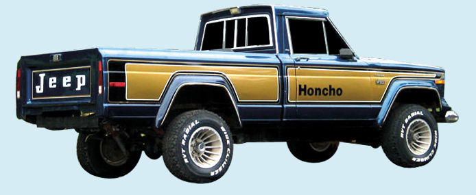 197678 Jeep Honcho Truck