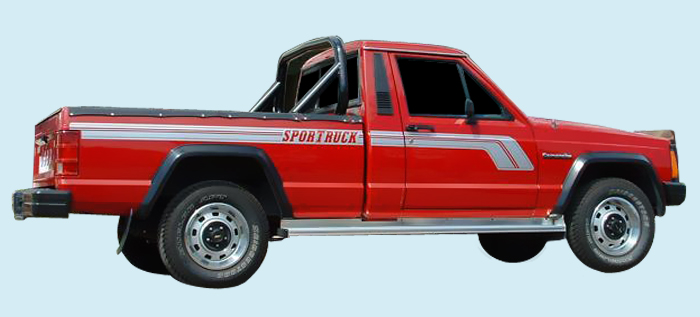 1987-90 Jeep Comanche MJ SporTruck Pickup