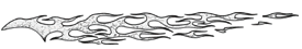 Backdraft White/Black & Wisp Graphic