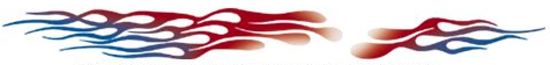 Firestorm Bright Red/Electric Blue/White Graphic