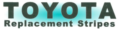 Toyota Replacement Stripes