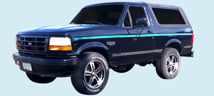 1991-92 Ford Nite Truck F150 Bronco