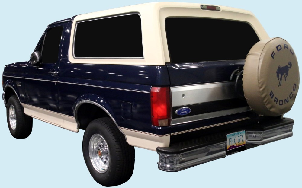 1992-96 Ford F150/Bronco Eddie Bauer Truck Tu-Tone 5-Band Lower Stripe