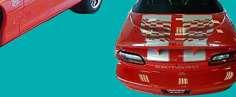 1998-2002 35th Anniversary Camaro Decal & Stripe Kit