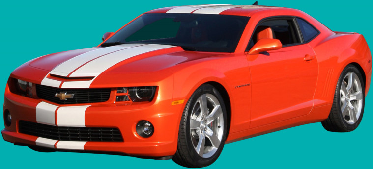 2010-11 (fits 2010-13) Camaro SS Pace Car Stripes
