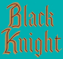 1978 El Camino Black Knight Front Fender Decal