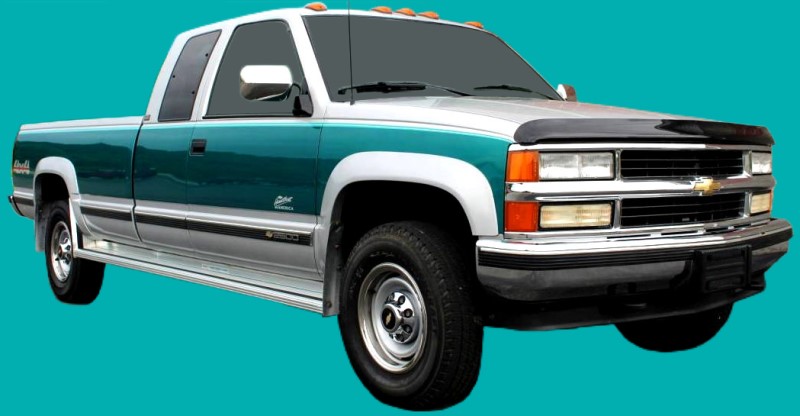 1988-00 Chevrolet/Chevy and GMC Trucks 3-Band Stripe CK1500/2500/3500 Tahoe/Suburban/Yukon