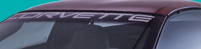 1997-2004 Corvette Windshield Name