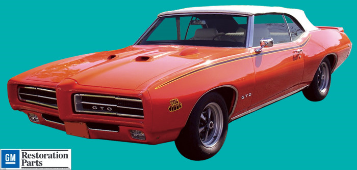 1969 GTO Judge left 3 4 view