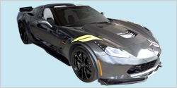2017-19 Corvette C7 Grand Sport Wide Body Hash Marks