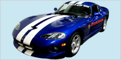 1996 Dodge Viper GTS Indy Pace Car Decal Kit