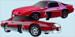 1988-90 Base Camaro Sport Coupe & RS