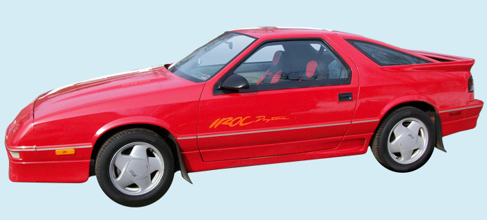 1991-93 Dodge Daytona Shelby IROC R/T