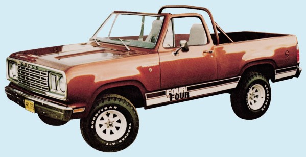 1977-78 Dodge Macho Ramcharger 4x4 Truck