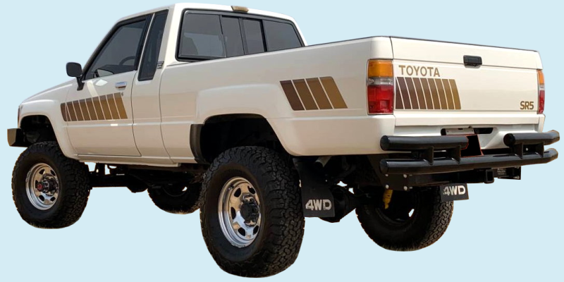 1984-85 Toyota Truck 4X4 SR5 and 4Runner  (1-Color)