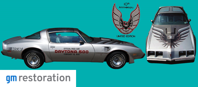 1979 TRANS AM 10<sup>TH</sup> ANNIVERSARY</i><br>LIMITED EDITION/SILVER ANNIVERSARY