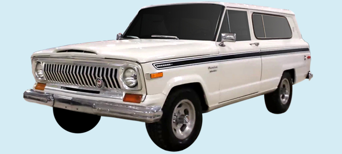 1962-88 Jeep Wagoneer Gladiator SJ J10 J20 Pickup J Series Truck