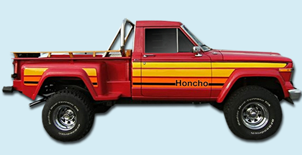 1979-80 Jeep Honcho J10 Stepside Sportside