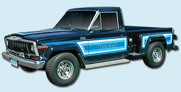 1981-83 Jeep Honcho J10 Stepside Sportside