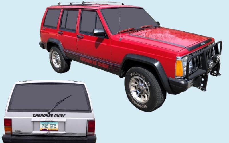 1987-89 Jeep Cherokee Chief SJ Truck