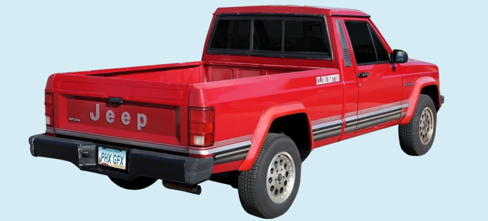 1988-90 Jeep Comanche MJ Eliminator Pickup Truck