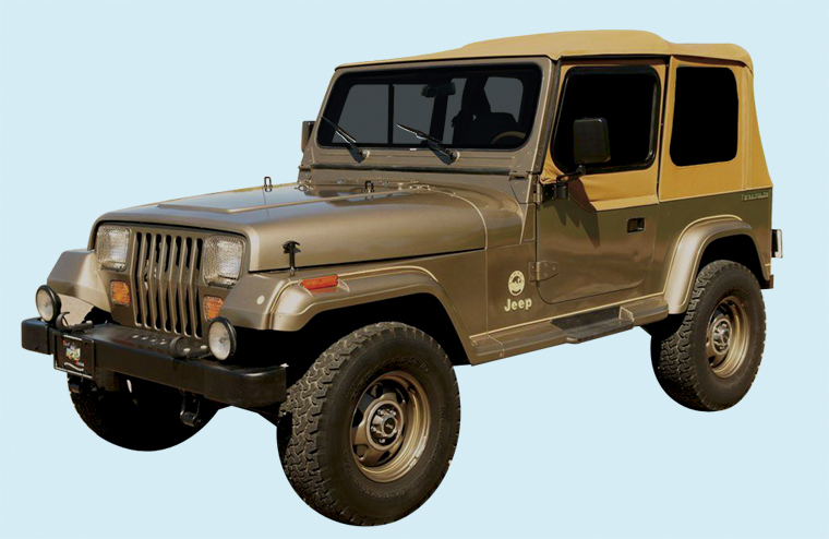 Phoenix Graphix 1988-91 Jeep® Wrangler Sahara Edition Decal Kit