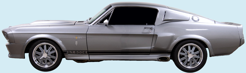 1967  Ford Mustang Shelby GT500E (Eleanor)