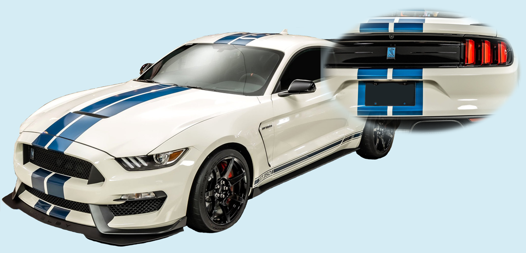 2020 Mustang Shelby GT350R Lemans Stripe (Race-Spec)