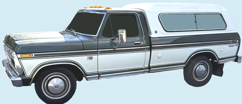 1974-76 Ford F100 F150 Truck Billboard Stripe (Type 3)