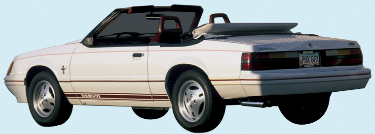 1984 1/2 Mustang GT 350 Anniversary