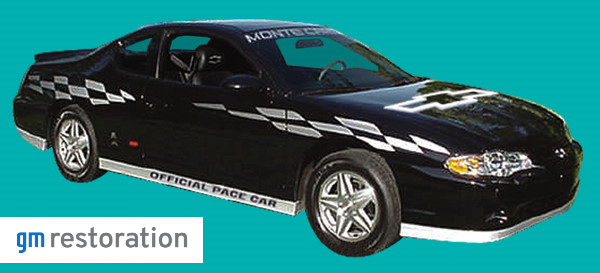 2000-2003 MONTE CARLO SS PACE CAR (fits to 2007)