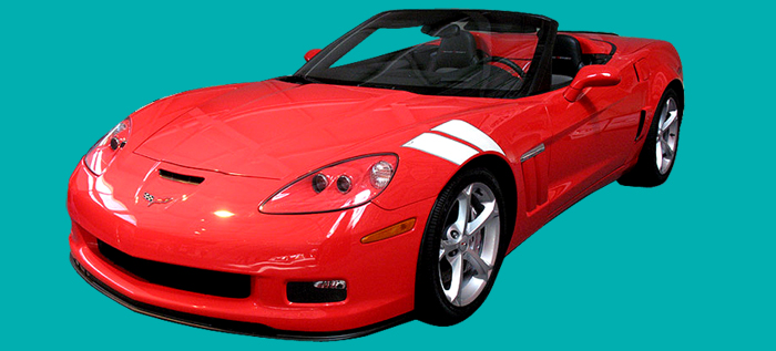 2010-13 Corvette C6 Grand Sport Hash Marks (Wide Body)