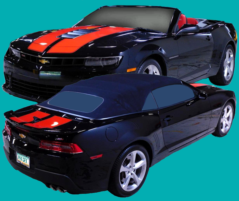 2014-15 Chevrolet Camaro SS Rally Stripe (for V8)