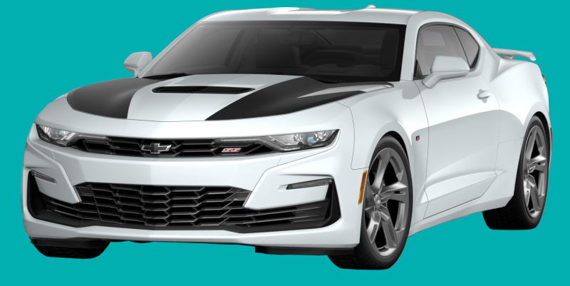 2019-24 Chevrolet Camaro LS, LT, LT1, SS Hood Stripe with Hash Mark