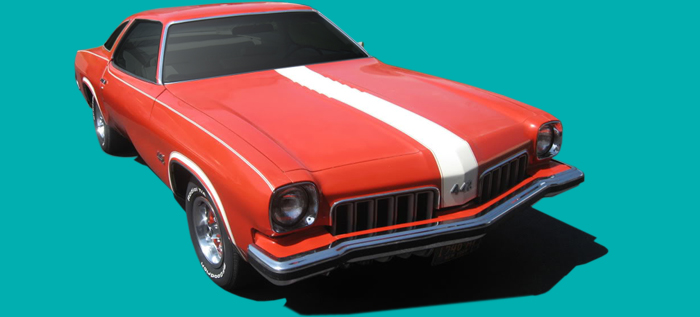 1973 Oldsmobile 442 W29 Stripes; Y73 Hood