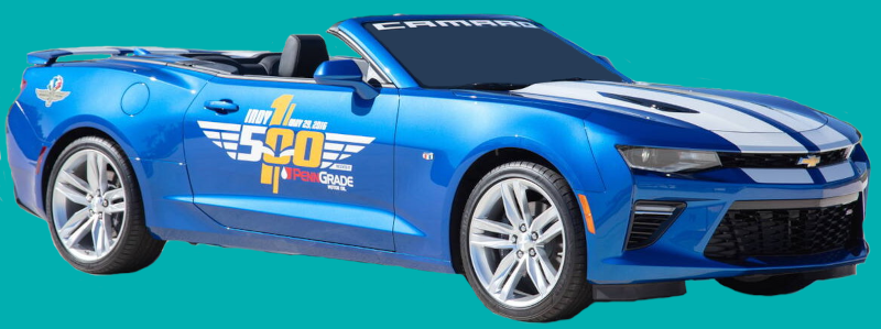 2016 Chevrolet Camaro SS Indy 500 Festival<br />(Convertible BLUE Car Z4Z)