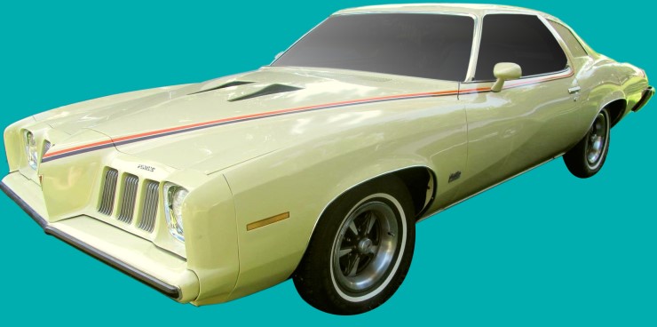 1973-74 Pontiac Grand Am<br /><strong>For cars with constant width (9/16") narrow stripes</strong>