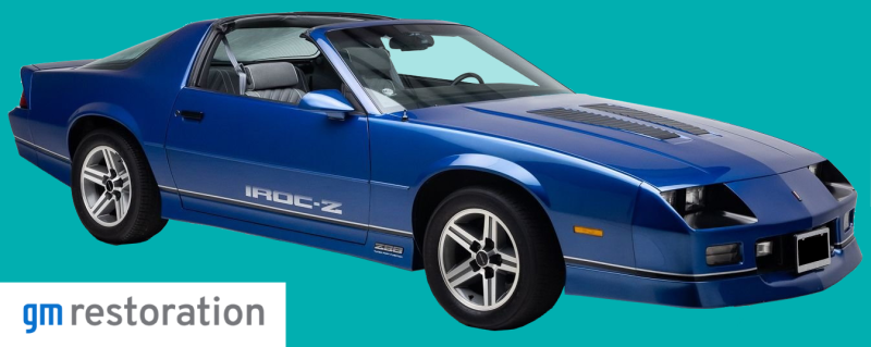 1985-87 CAMARO IROC-Z<br>1988-89 CAMARO (STRIPES ONLY)