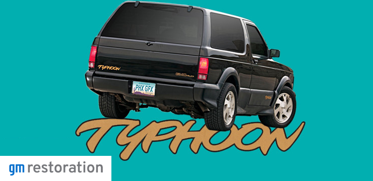 1992-93 GMC Typhoon