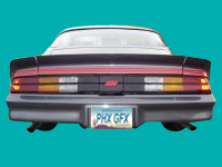 1980-81 Camaro Z28 (Tri Color Kit) Hood