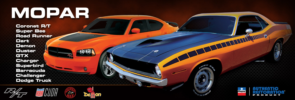 Pontiac Fiero Side Stripes for GT, SE, & Formula Models - FREE FENDER EMBLEMS