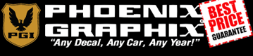 Phoenix Graphix - Any Decal, Any Car, Any Year