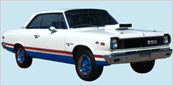 1969 S/C Rambler Decal & Stripe Kit ('B' Scheme)