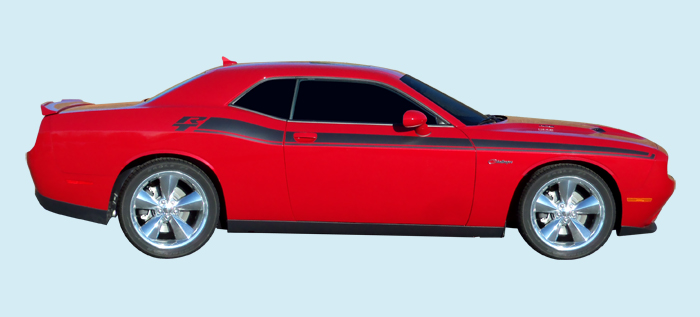 2015-20 Dodge Challenger R/T SXT Upper Side Stripes