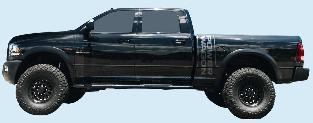 2017-18 Ram 2500 Power Wagon (Black Truck)