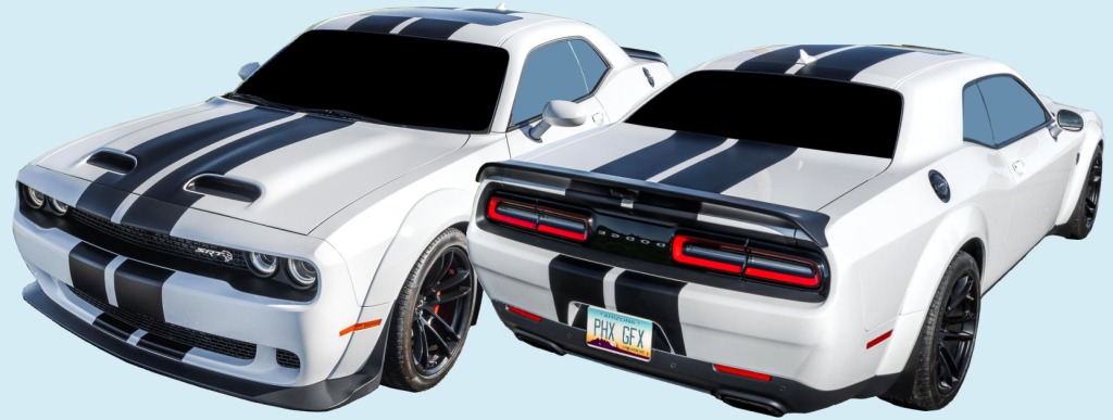 2019-23 Dodge Challenger SRT Hellcat Redeye-Split-Hood