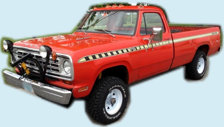 1973-77 Dodge Power Wagon D100 D200 SNO-FITER Snow Plow Truck