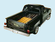 1976-1977 Dodge Warlock Truck Tailgate Decal – 17-Inch Gold – 3M Vinyl, USA Made